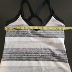  Black and Gray Stripe Athletic Tank Top Size Small Nike Striped Tank Photo 6