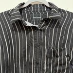 Reformation  striped button down shirt Size Small Photo 3