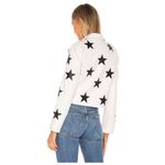 BLANK NYC Vegan Leather Star Patch Moto Jacket in Kick Off Size X-Small Photo 2
