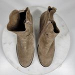 Paul Green  Womens Nora Ankle Boots UK 3.5 US 6 Gray Tan Suede Leather Block Heel Photo 3