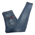 Fashion Denim men’s skinny jeans size 32 Blue Photo 2