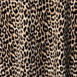 Betsey Johnson  Nightgown Womens Medium Brown‎ Black Leopard Cheetah Sleep Shirt Photo 6