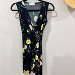Kaileigh Stitch Fix  Navy Floral Mini Dress size Small Photo 2