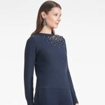 Sachin + Babi  Charmaine Knit In Navy Blue Photo 3