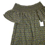 Tuckernuck NWT Hyacinth House Capri Midi in Black Floral Off Shoulder Dress M Photo 5