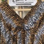 Vix Paula Hermanny Leopard Print Coverup XS/S Tan Photo 4