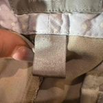 Liz Claiborne  Audra Bermuda Chino Shorts Beige Cotton‎ Twill Size 14 Petite Photo 2