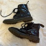 Dr. Martens Black Luana Glitter Combat Boots Photo 2