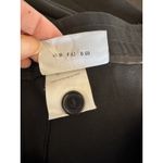 Akris Punto Black Wool Semi Sheer Straight Leg Pleated Pants Women’s Size 10 Photo 5