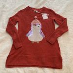 LC Lauren Conrad Women’s Lauren Conrad Penguin  Sweater Photo 1