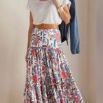 Soft Surroundings Wild Bloom Botanical Sunset Floral
Maxi Skirt, Sz L Photo 0