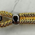 Vintage Gay Boyer Gold Silver Tone 2 Piece Interlocking Belt Buckle ✨ Photo 3