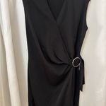 ALLSAINTS  
Black Draped Mini Dress Photo 5