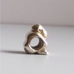 Pandora  925 Ale Sterling Silver Monkey with baby charm. Photo 1