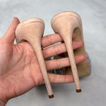 Giuseppe Zanotti Isidora Iridescent Rhinestone Platform Mule Pump Heel Nude 38.5 Photo 9