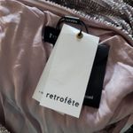 Retrofête Retrofete Ella Sequin Dress in Dusty Lilac Purple Size Medium One Shoulder NWT Photo 8