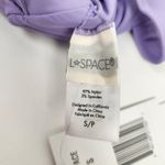 l*space L* Vera Bikini Top in Wisteria Purple Size Small NWT Photo 4