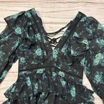 Altar'd State  Maisley Ruffle Floral Mini Dress Size XS NWT Photo 4