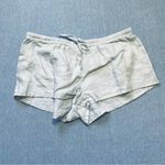 Brandy Melville John Galt Mary Lou Linen Shorts in Light Blue Photo 1