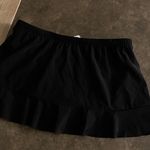 Aqua Green Women's Ruffle Swim Skirt - ® Black Photo 8