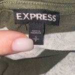 EXPRESS ✨ Green&Cream Striped Lace Long Sleeve Top✨ Photo 3