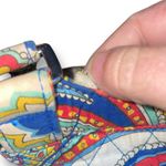 Vera Bradley  Marina Paisley Quilted Tote Bag Purse Shoulder Adjustable Strap Zip Photo 5