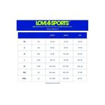 Womens Love & Sports Logo Patch Black Crossback Sports Bra Photo 3