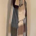 ZARA Patchwork Plaid Cotton Short Sleeve Shirt Dress Photo 3