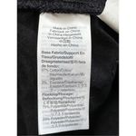 Madewell NWOT  9" Mid-Rise Skinny Jeans Size 24 Black Velvet Flocked Animal Print Photo 8