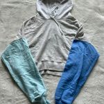 Hollister Cropped Hoodie Sweatshirt  Photo 0