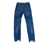 J.Crew  Womens High-Rise Skinny Jeans Size 26 Distressed Stretch‎ Denim 27X28 Photo 4