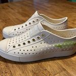 NATIVE x STAR WARS Baby Yoda Grogu Jefferson Slip On Sneaker Womens 6/Mens 4 White Photo 0