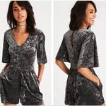 Aerie  dark hunter green romper! Photo 1