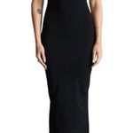 Salty Feels Right Bodycon Maxi Dress Sz L Black Sultry Sexy Cocktail Date Nite Photo 0