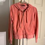 Juicy Couture Vintage  hoodie terry pink y2k 2000s size Large *dot on left chest Photo 0