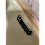 ZARA Women's Multicolor Tie-Dye Ruched Tulle Strapless Midi Bodycon Dress Size S Photo 2