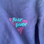 Fruit of the Loom Blue bones size S  graphic hoodie Photo 2