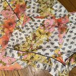 Victoria's Secret NWT  polyester satin floral pajama short set size M Photo 3