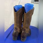 Born Shoes BORN Brown Tan Leather CowGirl Style Low Cut Boots Size 6.5 Photo 7