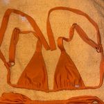 Ode & Rae Bikini Orange Size M Photo 6