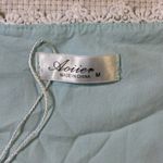 Aoiier Womens Light Blue Lace Trim Button Front Nightgown Sleep Dress M Size M Photo 6