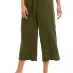 True Craft  Twill Cropped Wide Legged Pants Cyprus size large Photo 0