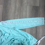 Lily White  Women’s Long Sleeve Shirt Knot Front Teal Lightweight XL Photo 6