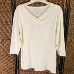 Royal Robbins  White 3/4 Length sleeves Shirt Size L Photo 0