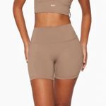 Set Active  Luxform 4" Bike Shorts in Taupe Small Photo 0