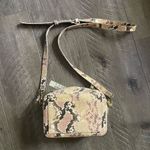 Madewell  The Transport Camera Bag Snake Embossed Leather Edition Blush Multi NWT Photo 3