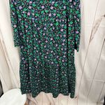 ASOS  Design Women’s 8 Black Purple Floral Ruffle Tiered Dress New Photo 6