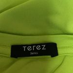 Terez  Yellow Crewneck Activewear Fitness Gym Sleeveless Pullover Tank Top Size S Photo 2