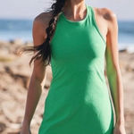Beyond Yoga ‎ Green Under Lock And Key Athletic Workout Tennis Dress Size Large Photo 0