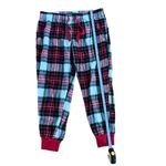 Old Navy  Multicolor Plaid Pajama Pants Size Medium Photo 2